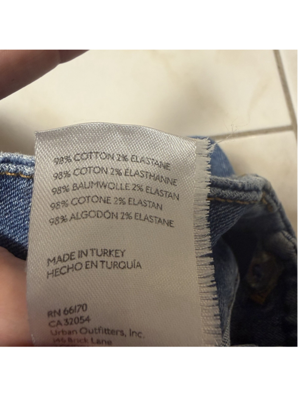 Anthropologie Pilcro The Skipper Wide Leg Crop Jeans Hi-Rise 26 Patch Pocket - Picture 11 of 11